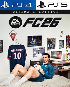 EA SPORTS FC 26 EDIÇÃO ULTIMATE ARA PS4 e PS5