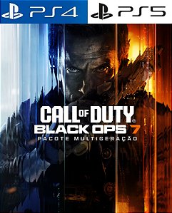 CALL OF DUTY: BLACK OPS 7 - PACOTE MULTIGERAÇÃO