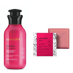 Kit Nativa SPA Ameixa: Loção Nutritiva 400ml + Sabonete 90g