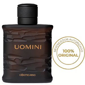 Perfume Uomini O Boticário - Desodorante Colônia Masculina Amadeirada e Cítrica - 100ml