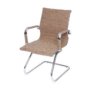 Cadeira 3301 Eames fixa castanho retrô envelhecido Edição Limitada 50 anos Charles Eames