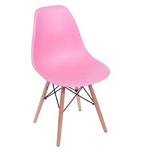 Cadeira Eiffel -Eames SB PP DSW Rosa Chiclete
