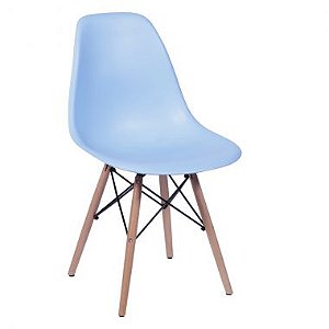 Cadeira Eiffel - Eames SB PP DSW Azul Baby