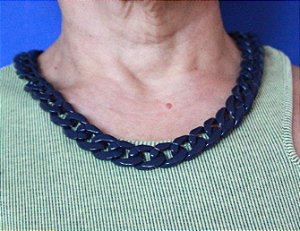 COLAR CORRENTE AZUL