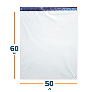 Envelope Plástico De Segurança Sem Bolha - 50X60