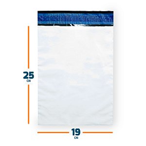 Envelope Plástico De Segurança Sem Bolha - 19X25