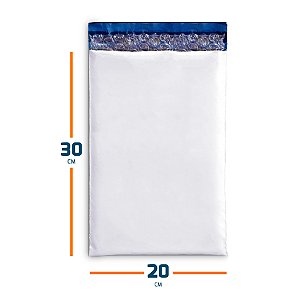 Envelope Plástico De Segurança Com Bolha - 20X30
