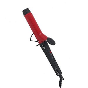 Modelador Curling 33 mm Vermelho, Lizz Professional, Bivolt