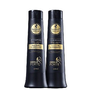 Kit Shampoo+Condicionador Haskell 500Ml Cavalo Forte