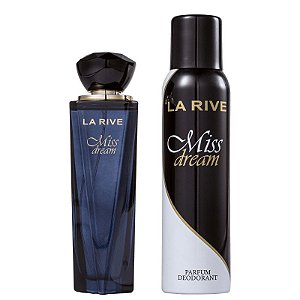 KIT PERFUME+DESODORANTE LA RIVE FEMININO MISS DREAM