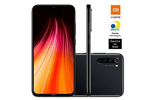 SMARTPHONE XIAOMI REDMI NOTE 8, 128GB, 48MP, TELA 6.3´ PRETO