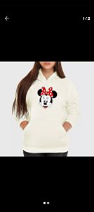 Blusa de moletom Minnie