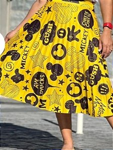 Saia Mickey amarela