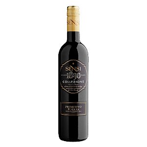 Vinho Italiano Tinto Sensi 1890 Collezione Primitivo Puglia 750ml