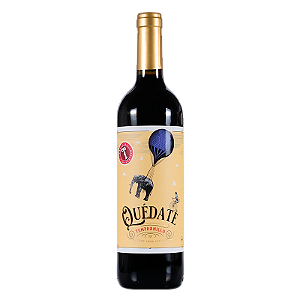 Vinho Espanhol Tinto Quédate Tempranillo 750ml