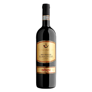 Vinho Italiano Tinto Brunello di Montalcino DOCG Boscoselvo Sensi 750ml