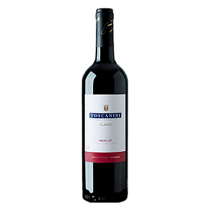 Vinho Uruguaio Tinto Toscanini Classic Merlot 750ml