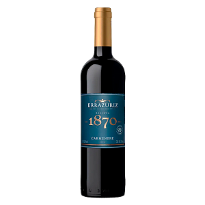 Vinho Chileno Tinto Errazuriz 1870 Carmenere 750ml