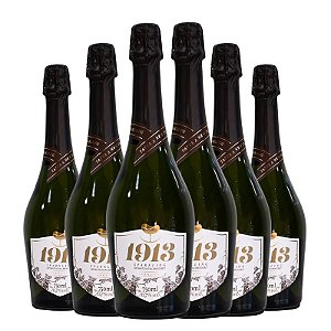 Espumante Nacional 1913 Sparkling Brut Branco (Caixa com 6 Unidades)