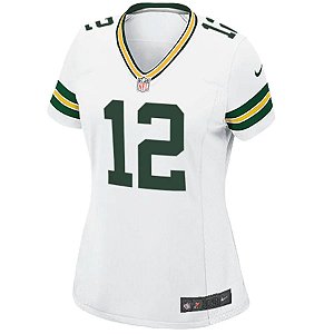 Camisa NFL Nike Green Bay Packers Feminina - Branco