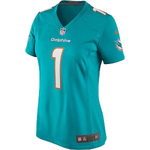 Camisa NFL Nike Miami Dolphins Feminina - Azul