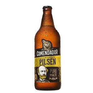 Cerveja Comendador - Pilsen 600ml