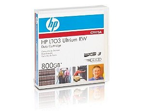 Fita LTO 3 HP Ultrium C7973A (400/800GB)