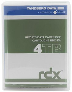 Cartucho 4TB RDX Fita Tandberg 8824 HDD