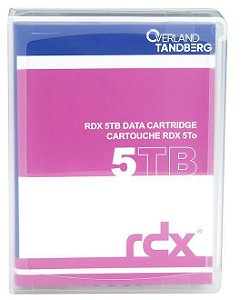 Cartucho 5TB RDX Fita Tandberg 8862 HDD