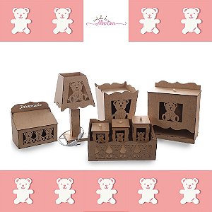 Kit Higiene Urso - com fiação