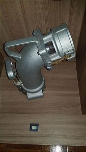 Joelho de descarga selada longo 4''