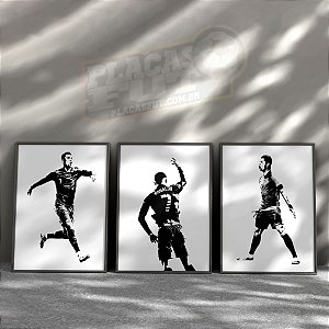 Quadro Real Madrid Escalação Final Champions League (UCL) 2016/2017 -  PlacasFUT