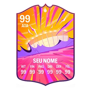 Quadro SEU CARD FUT HEROES