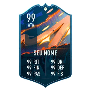 Quadro SEU CARD SUPER  FUT HEROES