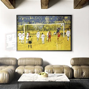 Quadro Rogério Ceni Defesa Mundial 2005 Arte