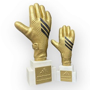 Troféu Luva De Ouro Personalizada
