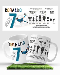 Caneca Cristiano Ronaldo Lenda Dos 450 Gols