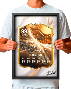 Quadro SEU CARD BOLA DE OURO