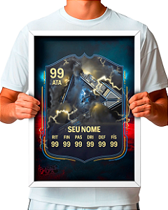 Quadro SEU CARD THUNDERSTRUCK