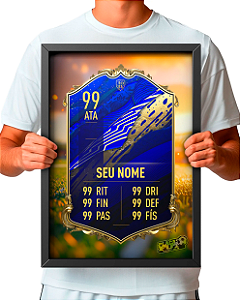 Quadro SEU CARD TEAM OF THE YEAR 2020