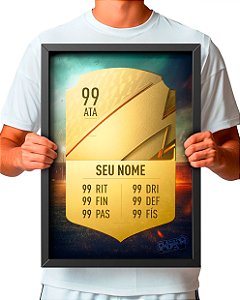 Quadro SEU CARD RARE GOLD 2022