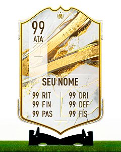 Placa SEU CARD ICONS LEGENDS