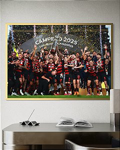 Quadro Comemoração Campeão Da América 2025