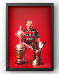 Quadro Arrascaeta Libertadores & Brasileirão