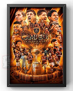 Quadro Arte CAMPEÓN La Glória Eterna 2025