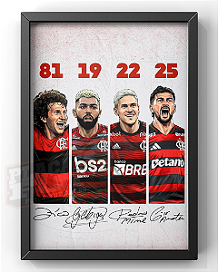 Quadro Reis Da América 81/19/22/25