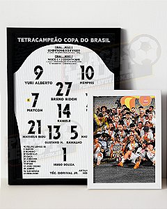 Kit Quadros Campeão Do Brasil 2025