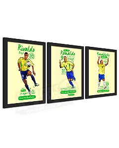 Kit 3 Quadros - Trindade do Penta