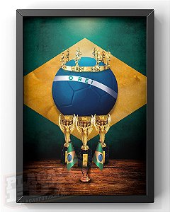 Quadro Brasil Soberano 58 & 62 & 70