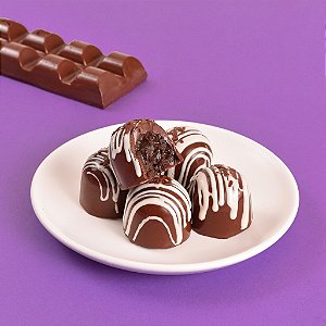 Trufa de Brigadeiro 30g - Sem Açúcar Sem Poliol Sem Lácteos Sem Glúten Vegana Low Carb